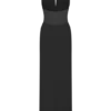 Bonnie Slinky And Lace Maxi Dress – Black Bonnie Slinky And Lace Maxi Dress – Black