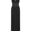 Bonnie Slinky And Lace Maxi Dress – Black Bonnie Slinky And Lace Maxi Dress – Black