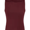 Bridget Slinky Cowl Back Top – Burgundy Bridget Slinky Cowl Back Top – Burgundy