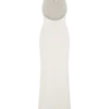 Brock Knit Halter Maxi Dress – White Brock Knit Halter Maxi Dress – White