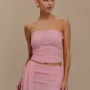 Brooklyn Mesh Crop Top – Candy Pink Brooklyn Mesh Crop Top – Candy Pink