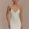 Brullo Embroidery Knit Mini Dress – Ivory Brullo Embroidery Knit Mini Dress – Ivory