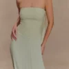 Caira Chiffon Scarf Maxi Dress – Sage Caira Chiffon Scarf Maxi Dress – Sage
