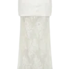 Camille Beaded Satin And Lace Maxi Skirt – Ivory Camille Beaded Satin And Lace Maxi Skirt – Ivory
