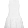 Carlina Broderie Mini Dress – White Carlina Broderie Mini Dress – White