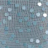 Carmen Crochet Sequin Maxi Open Back Dress – Blue Carmen Crochet Sequin Maxi Open Back Dress – Blue