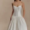 Carol Taffeta Maxi Gown – Ivory Carol Taffeta Maxi Gown – Ivory