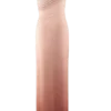 Cassandra Off Shoulder Slinky Maxi Dress – Neutral Ombre