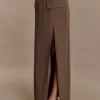 Cassie Column Maxi Skirt – Cacao Brown Cassie Column Maxi Skirt – Cacao Brown