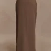 Cassie Column Maxi Skirt – Cacao Brown Cassie Column Maxi Skirt – Cacao Brown