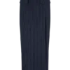 Cassie Column Maxi Skirt – Navy Pinstripe Cassie Column Maxi Skirt – Navy Pinstripe