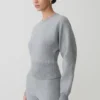 Ciaralee Cinched Waist Jumper – Grey Marle Ciaralee Cinched Waist Jumper – Grey Marle