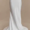 Clara Fishtail Maxi Skirt – White Clara Fishtail Maxi Skirt – White