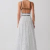 Clarisse Pleated Maxi Dress – Polka Dot Clarisse Pleated Maxi Dress – Polka Dot