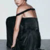 Coco Dropped Waist Maxi Dress – Black Coco Dropped Waist Maxi Dress – Black