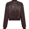 Codi Faux Leather Bomber Jacket – Merlot Codi Faux Leather Bomber Jacket – Merlot