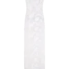 Cornelia Floral Sheer Maxi Dress – Ivory Cornelia Floral Sheer Maxi Dress – Ivory