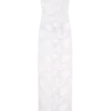 Cornelia Floral Sheer Maxi Dress – Ivory Cornelia Floral Sheer Maxi Dress – Ivory