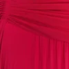 Dania Cowl Neck Slinky Maxi Dress – Fuchsia Pink