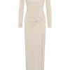 Deanna Long Sleeve Diamante Maxi Dress – Gold Deanna Long Sleeve Diamante Maxi Dress – Gold