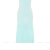 Deanne Bandage And Chiffon Knit Maxi Dress – Blue
