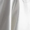Delphine Satin Strapless Maxi Gown – White Delphine Satin Strapless Maxi Gown – White