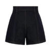 Demi High Waisted Denim Shorts – Washed Indigo Blue Demi High Waisted Denim Shorts – Washed Indigo Blue
