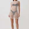 Devlin Macrame Tassel Mini Dress – Ivory Devlin Macrame Tassel Mini Dress – Ivory