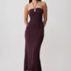 Dimitri Knit Midi Dress – Chocolate Dimitri Knit Midi Dress – Chocolate