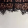 Dinah Lace And Satin Mini Dress – Black/Ivory