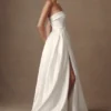 Eileen Strapless Wedding Gown – White Eileen Strapless Wedding Gown – White