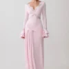 Electra Slinky Lace Maxi Dress – Ballet Pink Electra Slinky Lace Maxi Dress – Ballet Pink