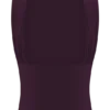 Erina Slinky Open Back Top – Aubergine