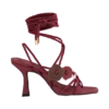 Ezekiel Strappy Sandal Heel – Wine