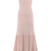 Finley Pointelle Knit Maxi Dress – Baby Pink