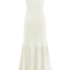 Finley Pointelle Knit Maxi Dress – Ivory