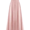 Florence Strapless Belted Maxi Dress – Baby Pink Florence Strapless Belted Maxi Dress – Baby Pink