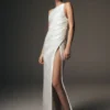 Francine One Shoulder Maxi Dress – Ivory Francine One Shoulder Maxi Dress – Ivory