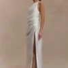 Francine One Shoulder Maxi Dress – Ivory Francine One Shoulder Maxi Dress – Ivory