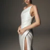 Francine One Shoulder Maxi Dress – Ivory Francine One Shoulder Maxi Dress – Ivory