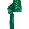 Franka Strapless Bow Mini Dress – Emerald Franka Strapless Bow Mini Dress – Emerald