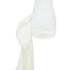 Franka Strapless Bow Mini Dress – White Franka Strapless Bow Mini Dress – White