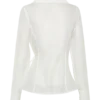 Frankie Organza Cross Over Shirt – White Frankie Organza Cross Over Shirt – White