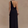 Galia Cowl Neck Maxi Dress – Black Galia Cowl Neck Maxi Dress – Black