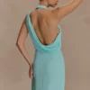 Galia Cowl Neck Maxi Dress – Lagoon Galia Cowl Neck Maxi Dress – Lagoon