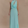 Galia Cowl Neck Maxi Dress – Lagoon Galia Cowl Neck Maxi Dress – Lagoon