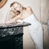 Gemma Strapless Embellished Maxi Dress – Ivory Gemma Strapless Embellished Maxi Dress – Ivory