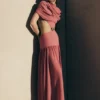 Georgina Chiffon Midi Dress – Burnt Rose Georgina Chiffon Midi Dress – Burnt Rose