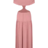Georgina Chiffon Midi Dress – Burnt Rose Georgina Chiffon Midi Dress – Burnt Rose