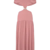 Georgina Chiffon Midi Dress – Burnt Rose Georgina Chiffon Midi Dress – Burnt Rose